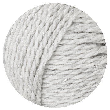 TOFT luxury festive silver yarn in DK